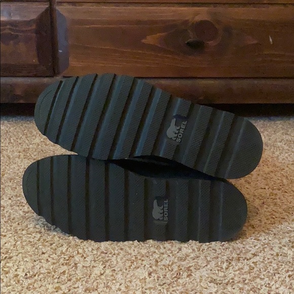 🆕 SOREL black leather tall waterproof boots- 8.5 - Picture 6 of 6